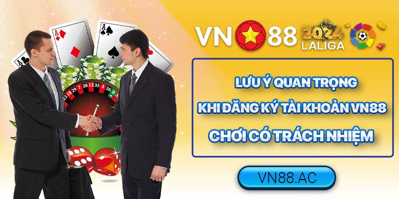 Mỗi cược thủ đều có trách nhiệm trong việc bảo vệ thông tin cá nhân của mình