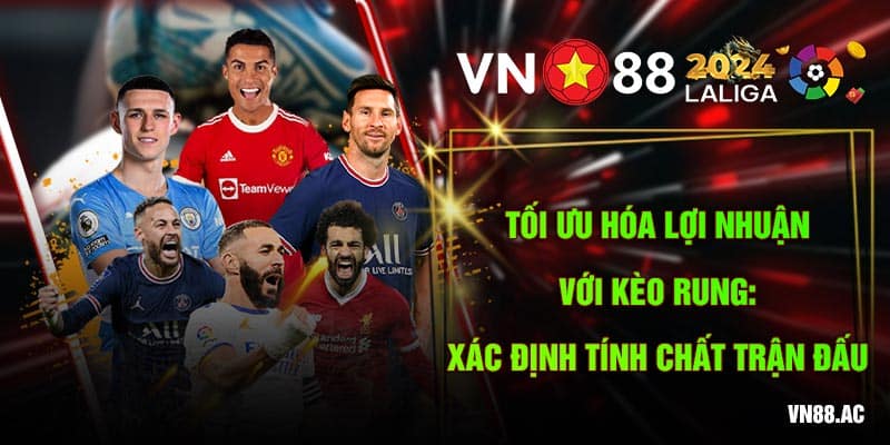 Người chơi nên căn cứ vào tính chất và quy mô từng trận đấu để cược kèo rung