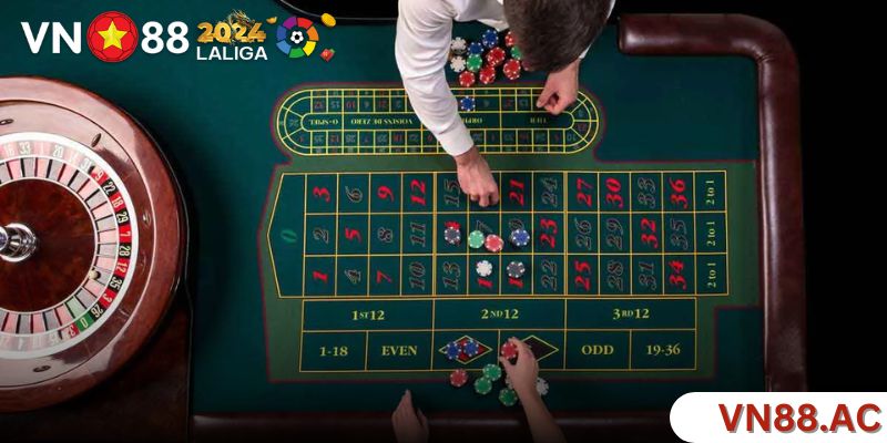 Roulette - Thử thách bản thân với vòng quay bất tận tại sảnh game Casino online VN88