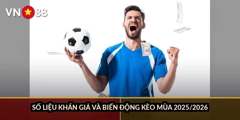 Cá cược V-League Việt Nam VN88: Kèo nội địa, đội mạnh và dữ liệu phong độ 2026 1 Số liệu khán giả và biến động kèo mùa 2025/2026