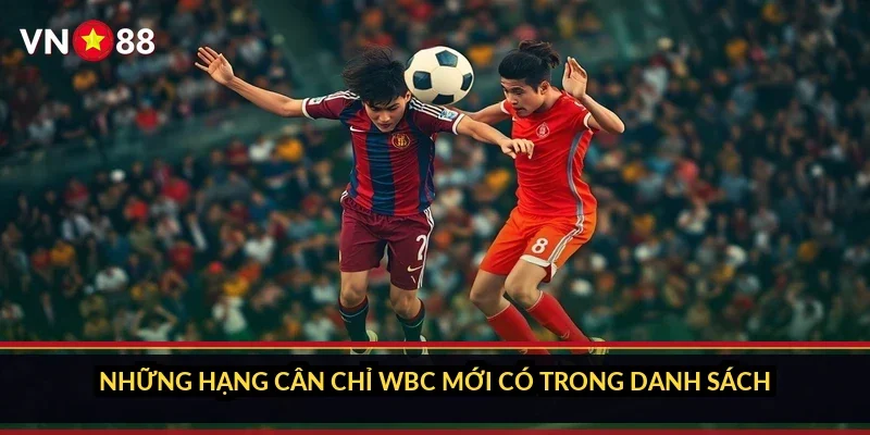 Những hạng cân chỉ WBC mới có trong danh sách